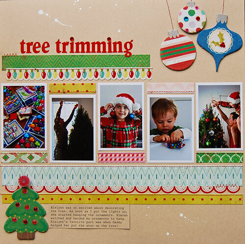 Tree Trimming *December My Scrapnook Nook*