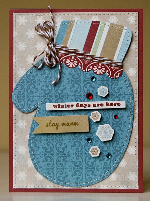 Winter Days Are Here card