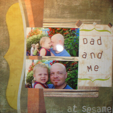 Dad and Me in Sesame