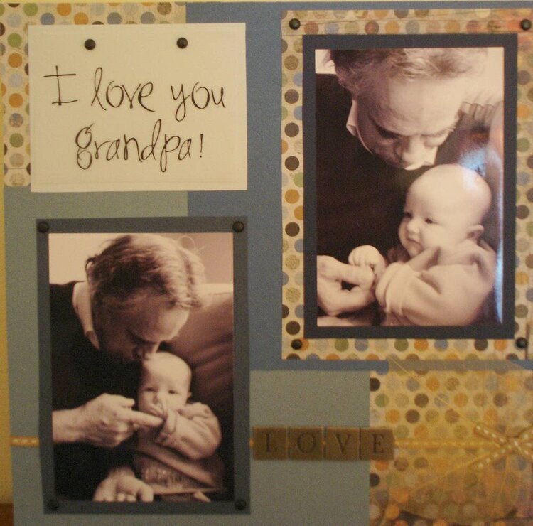 I love you Grandpa!