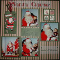 1st Visit with Santa Clause