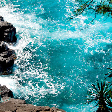 Kauai secret turquoise pool
