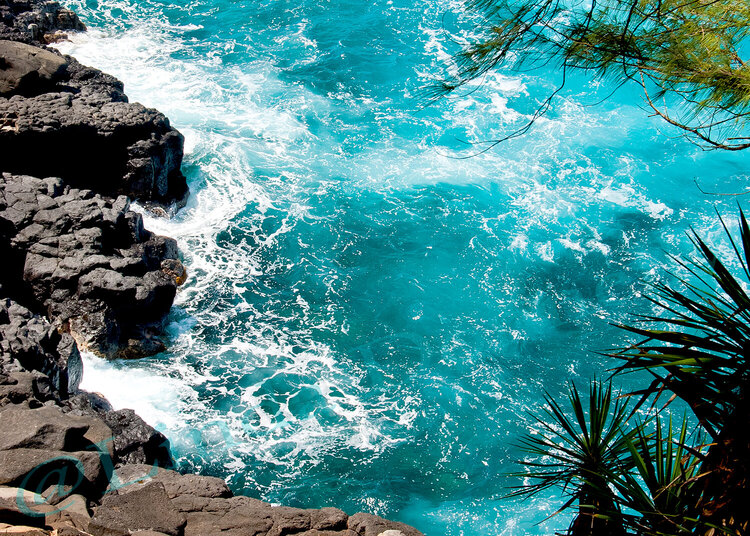 Kauai secret turquoise pool