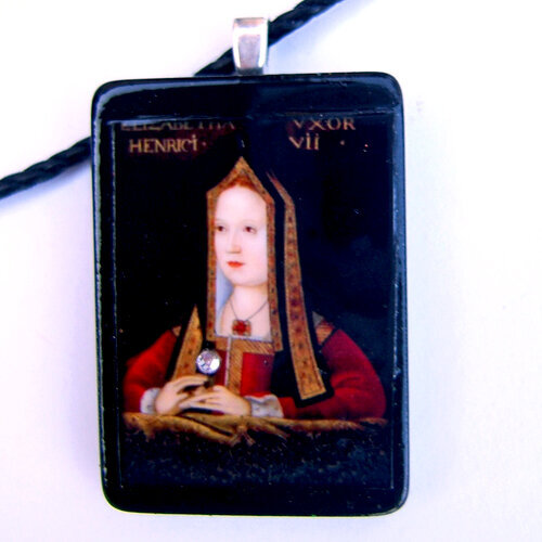 Elizabeth of York King Henry 8th mother pendant