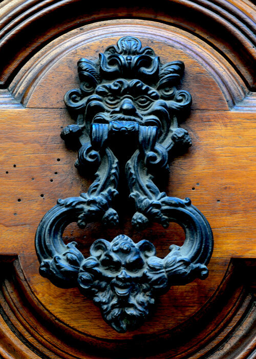 Florences knockers; doors of distinction and history