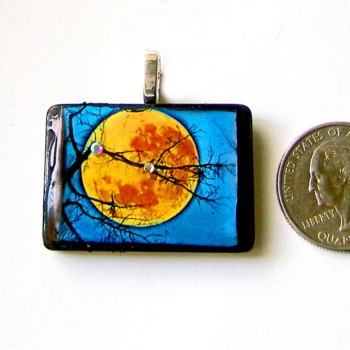 HARVEST MOON pendant necklace