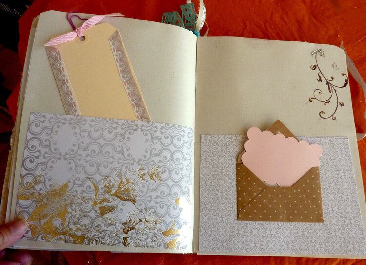 Bride wedding journal 2 more pages pretty in pink