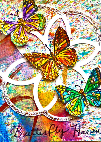 Butterfly Haven art card