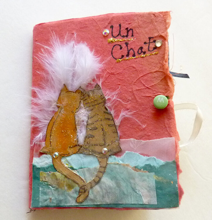 Meow A Cat UnChat mini journal