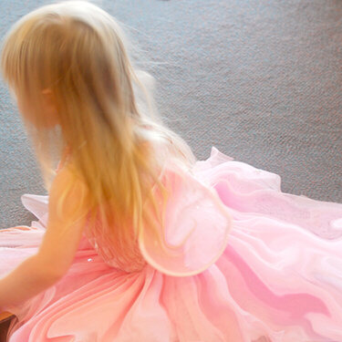 Little Princess altered atc aceo photo print