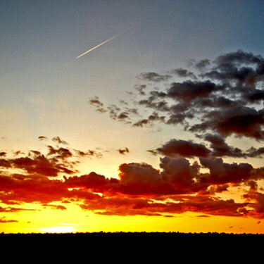Grand Canyon Sunset later atc aceo photo print
