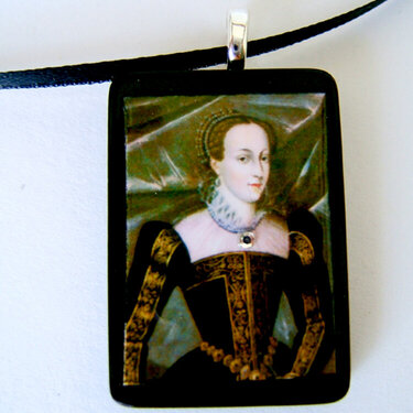 Another Mary Queen of Scots, pendant necklace