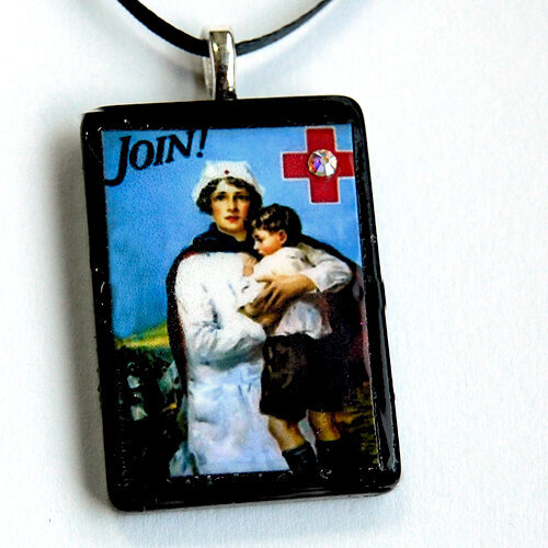 Join red cross nurse pendant