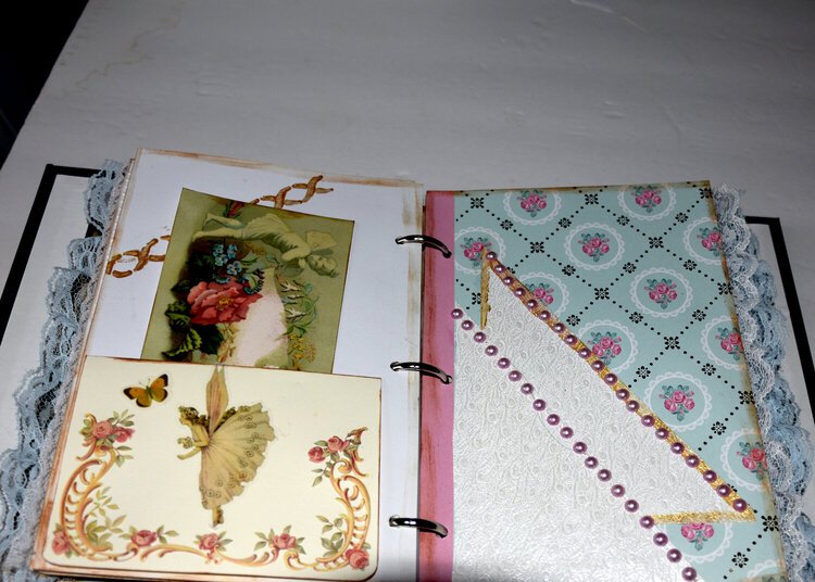 Shabby Chic binder junk journal
