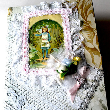 Shabby Chic binder junk journal