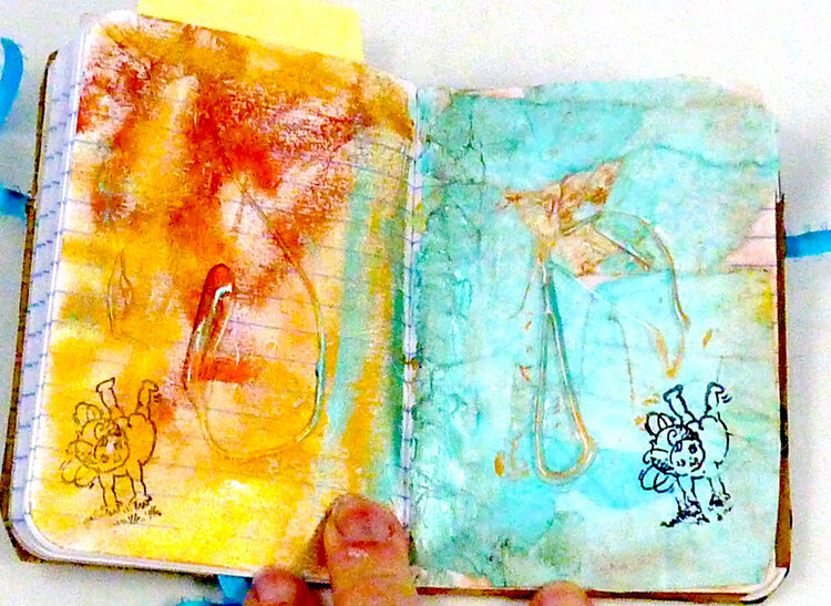 steampunk art journal inside feature