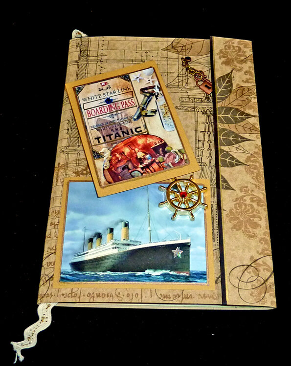 Titanic Dreams 2014 Calendar mixed media collage