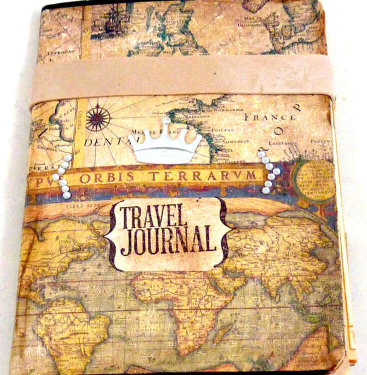 Handmade mini album travel journal