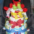 Sesame Street Diaper Cake