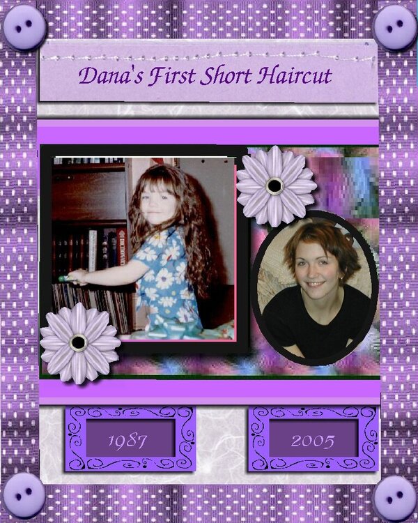 Dana&#039;s First Short Haircut