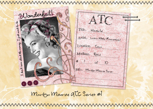 Marilyn Monroe ATC #1