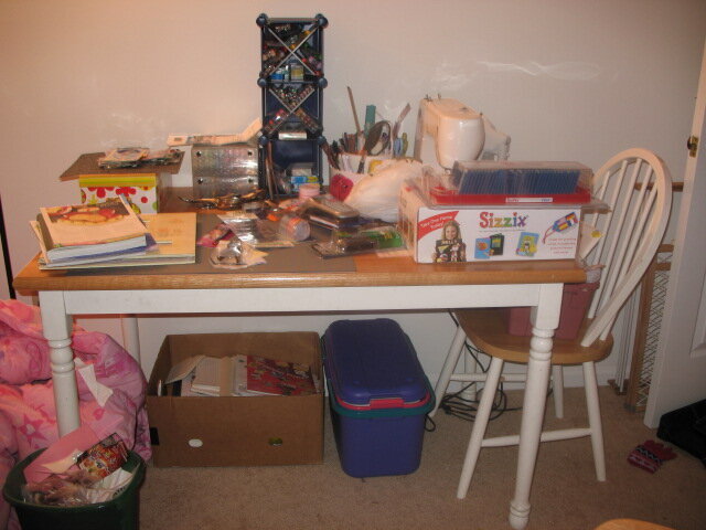 My scrap table