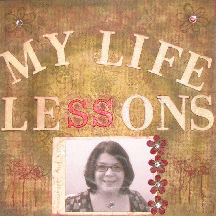 CJ for Spacy Tracy: My Life Lessons