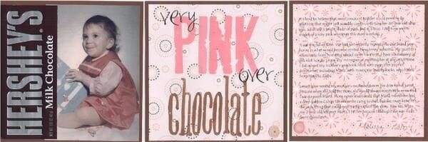 Very Pink Over Chocolate (CJ entry for lyk2scrap&#039;s book)