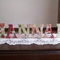 altered wood letters
