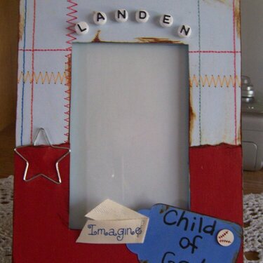 altered picture frame