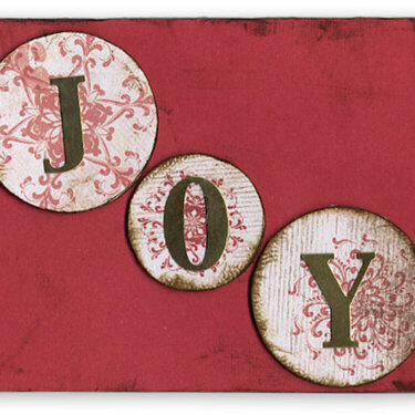 Joy Holiday Card