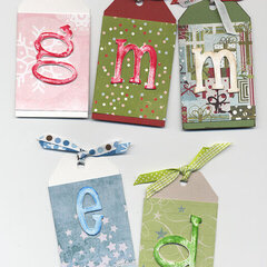 Personalized Christmas Tags