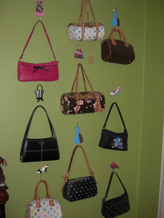 3/3/08 photo  But it is ONLY 9 purses!!