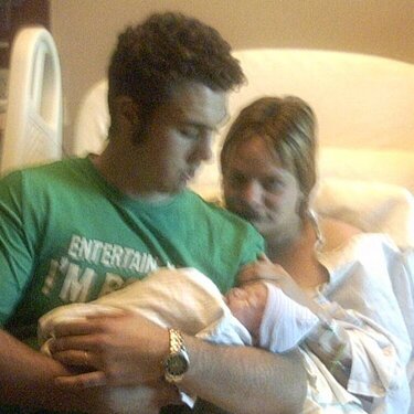 Danielle &amp;amp; Adam with New Baby