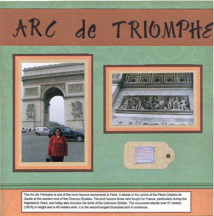 Arc De Triomphe Page1