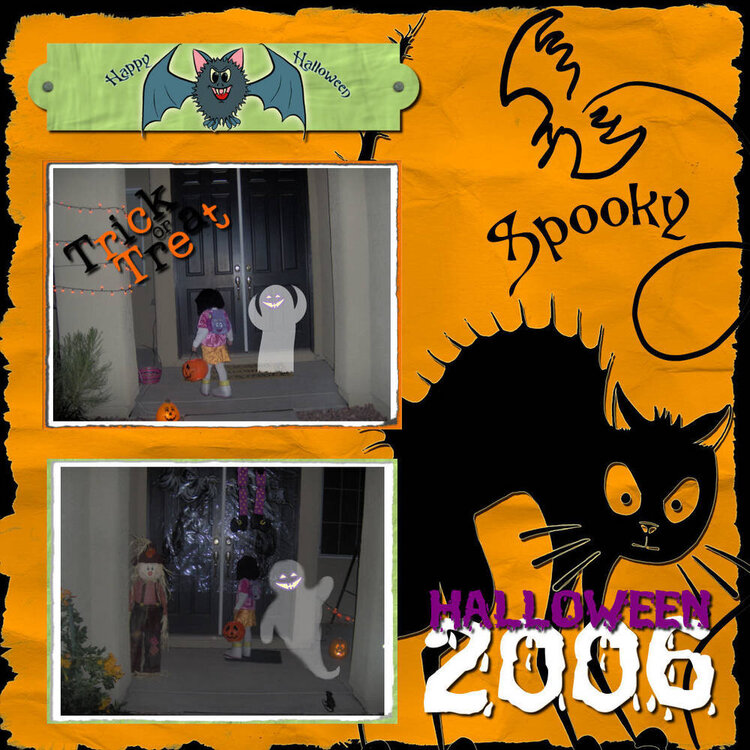 Dora&#039;s Halloween 2006