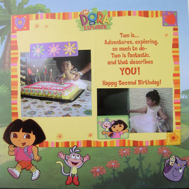 A Dora Happy Birthday!