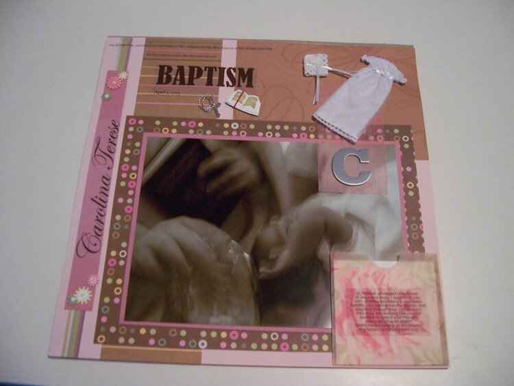 Carolina&#039;s Baptism