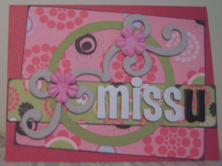 Miss U - Cards
