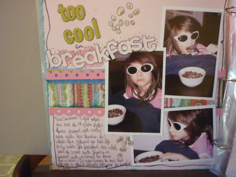 too cool for breakfast