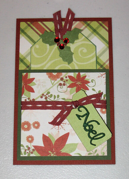 Journal pocket--Chatterbox Gingerbread