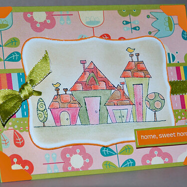 Stampingbellas Happy Neighborhood card