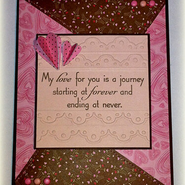 My Love for You Anniversary Card