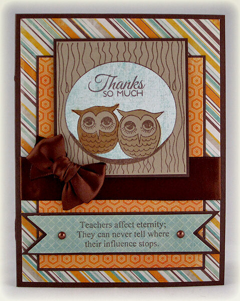 Owl Thanks So Much for Teacher Appreciation Day