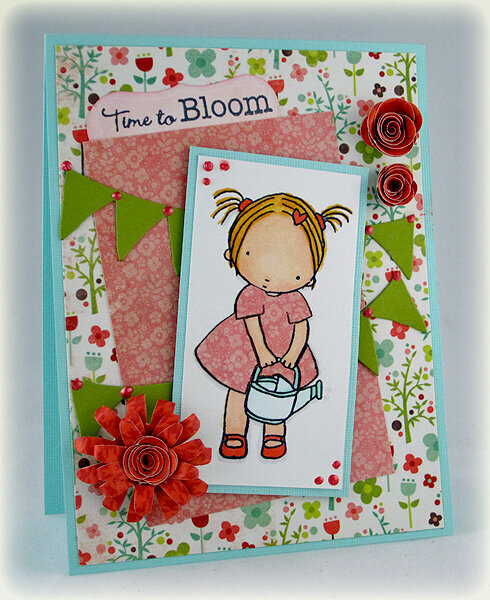 Time to Bloom card