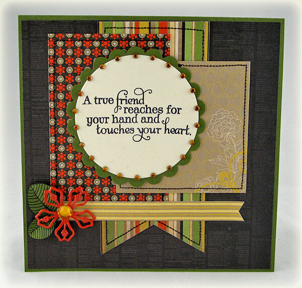 True Friend card for MOJO Monday 266