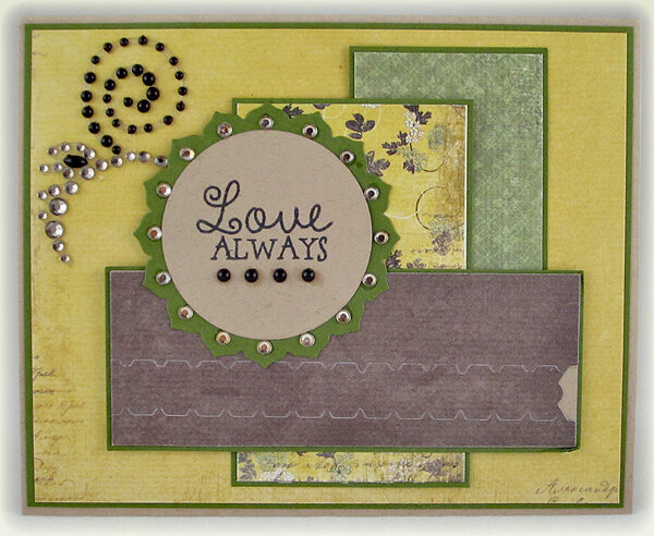 Love Always zipper card