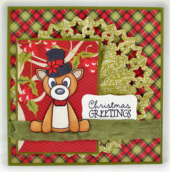 Christmas Greetings Reindeer
