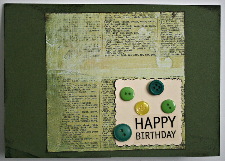 Happy Birthday Card