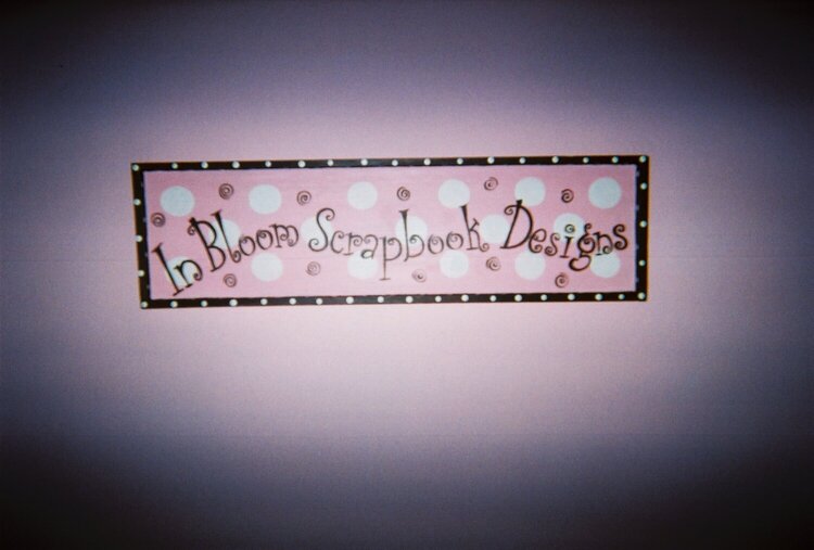 My scraproom sign